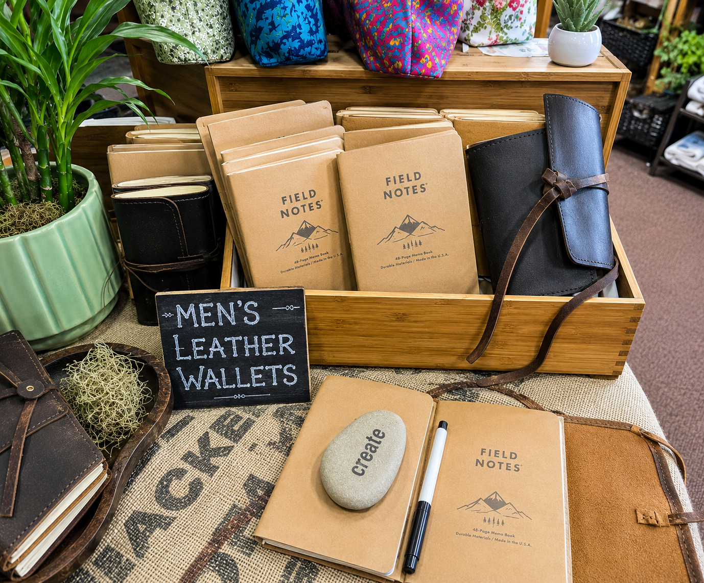 Men's leather goods